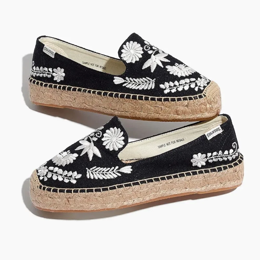Soludos embroidered ibiza